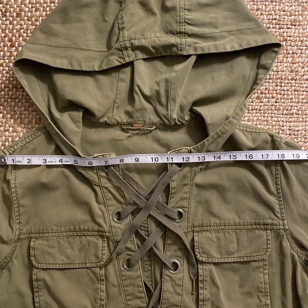 FREE People Safari Army Green Pullover - Picture 9 of 12